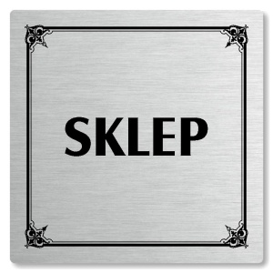 Sklep, 100x100mm, stříbrná, Nebraska